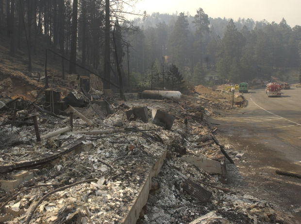 The Aspen Fire in 2003